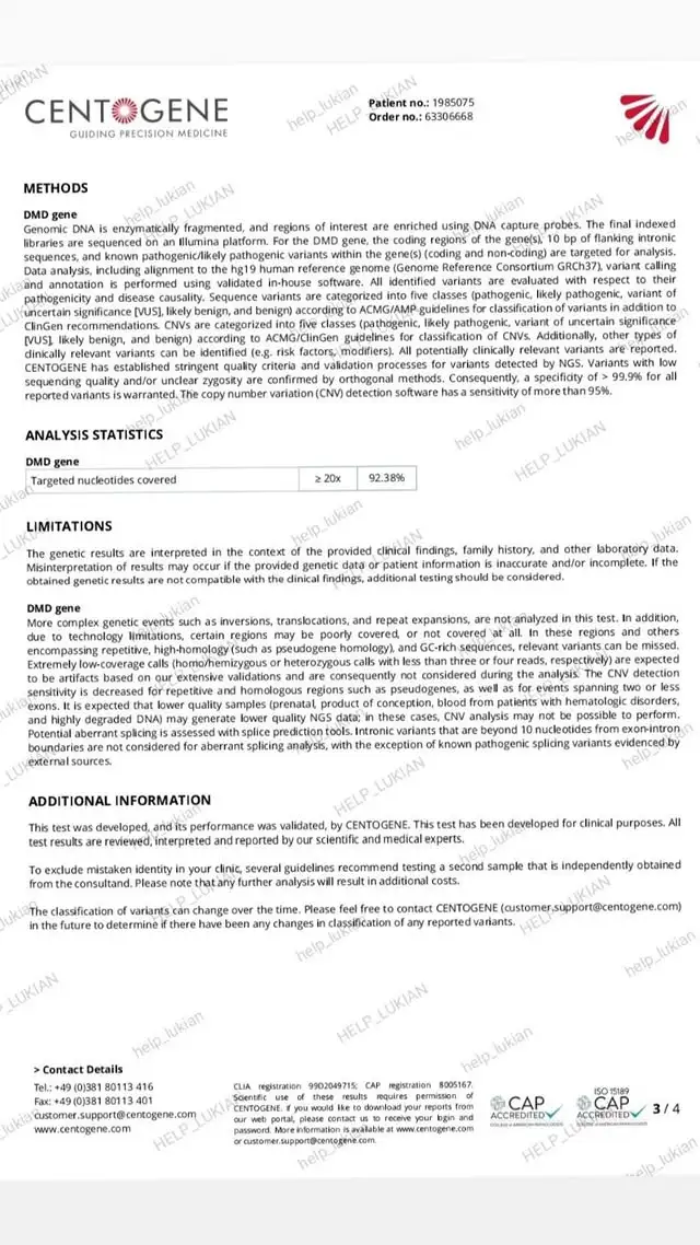 Методологія CENTOGENE
